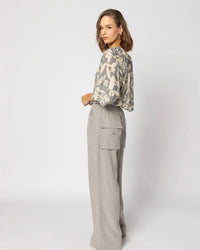 Frond Blouse - Dusk Floral