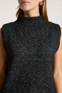 Zarda Knit Vest / Black