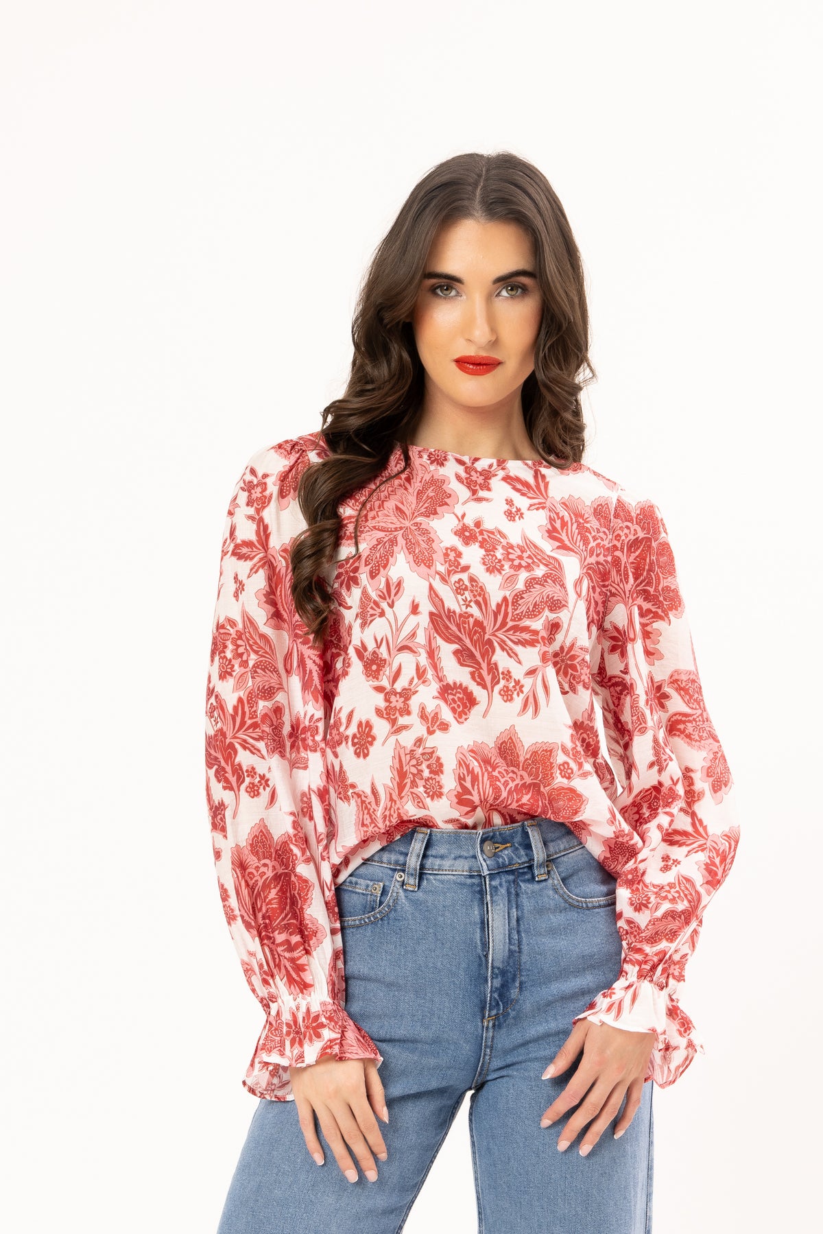 Patti Top / Lush Blush - Girl Next Door Fashion