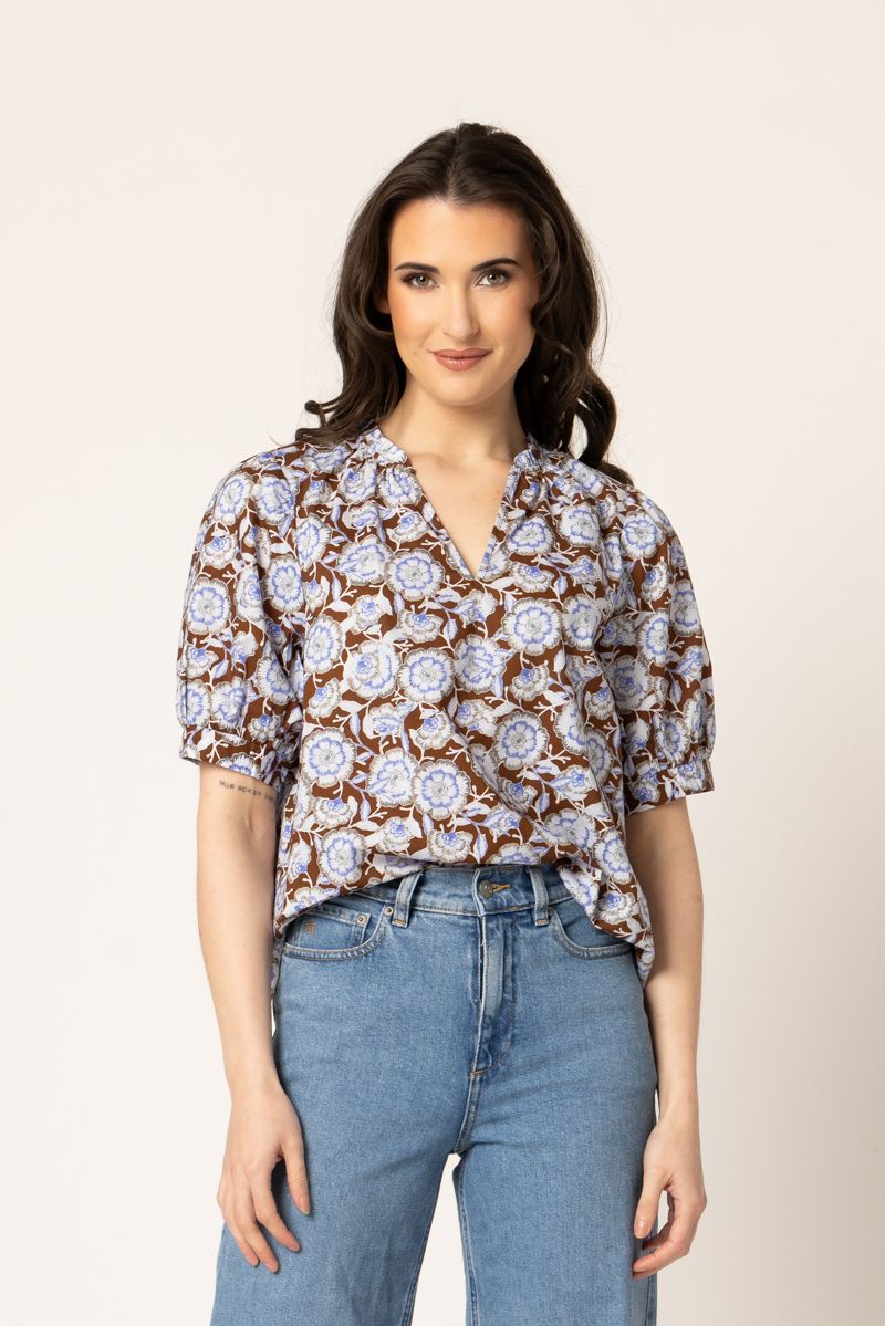 Resolute Top / Biscotti Bloom