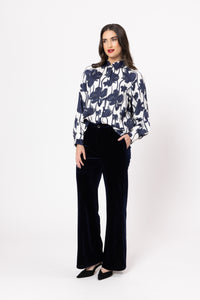Lizzie Shirt / Navy Harmony