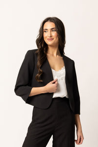 Everyday Bolero/ Black Crepe