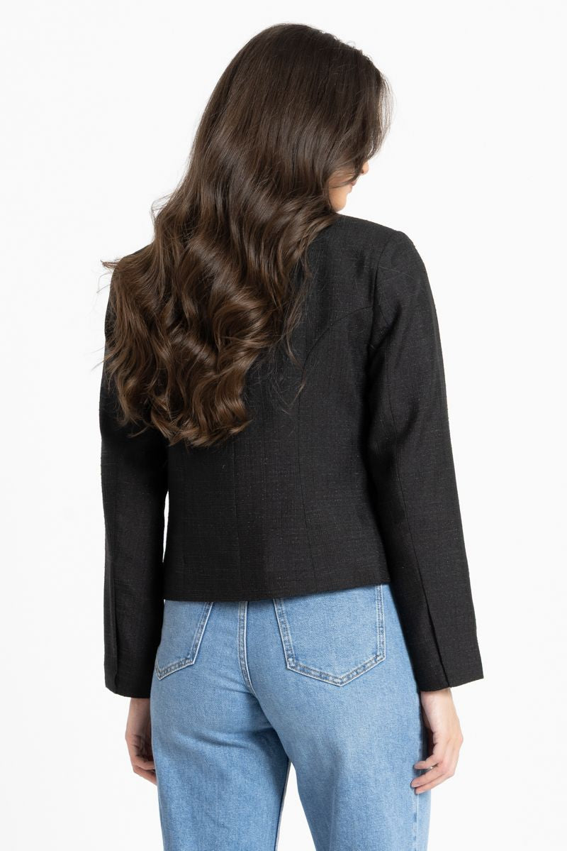 Audrey Blazer / Black Shimmer