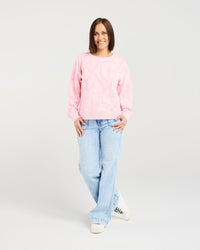 Verona Jumper / Pink Hearts