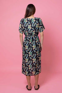 Nala Dress - Black Floral