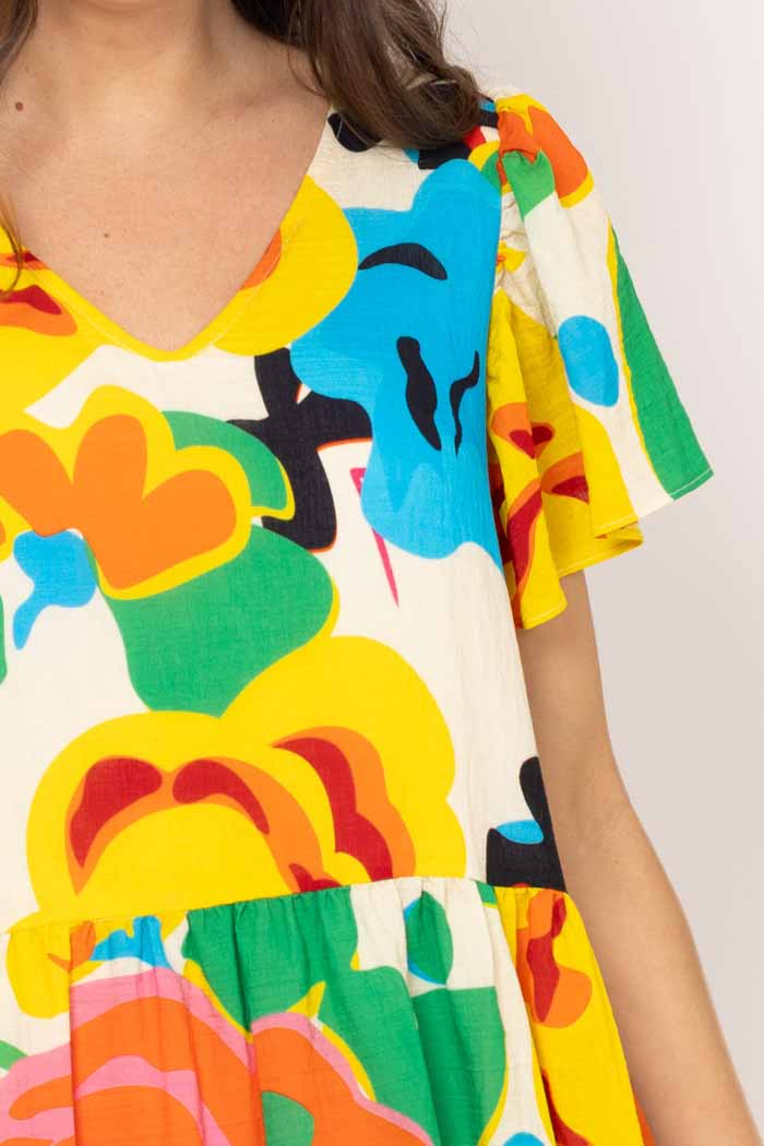 Fran Dress - Bright Floral
