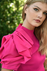 Top Order Top - Hot Pink
