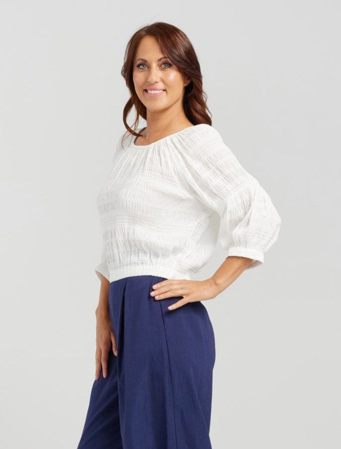 Caitlin Top - White