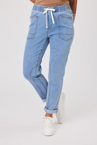 Caleb Relaxed Jogger - Light Blue