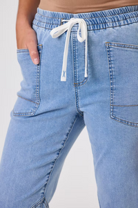 Caleb Relaxed Jogger - Light Blue
