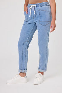 Caleb Relaxed Jogger - Light Blue
