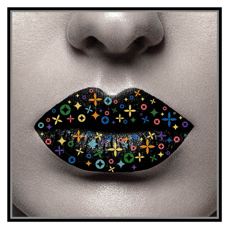 Canvas Art Lips 2