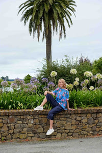 Capri Pants - Soft Denim