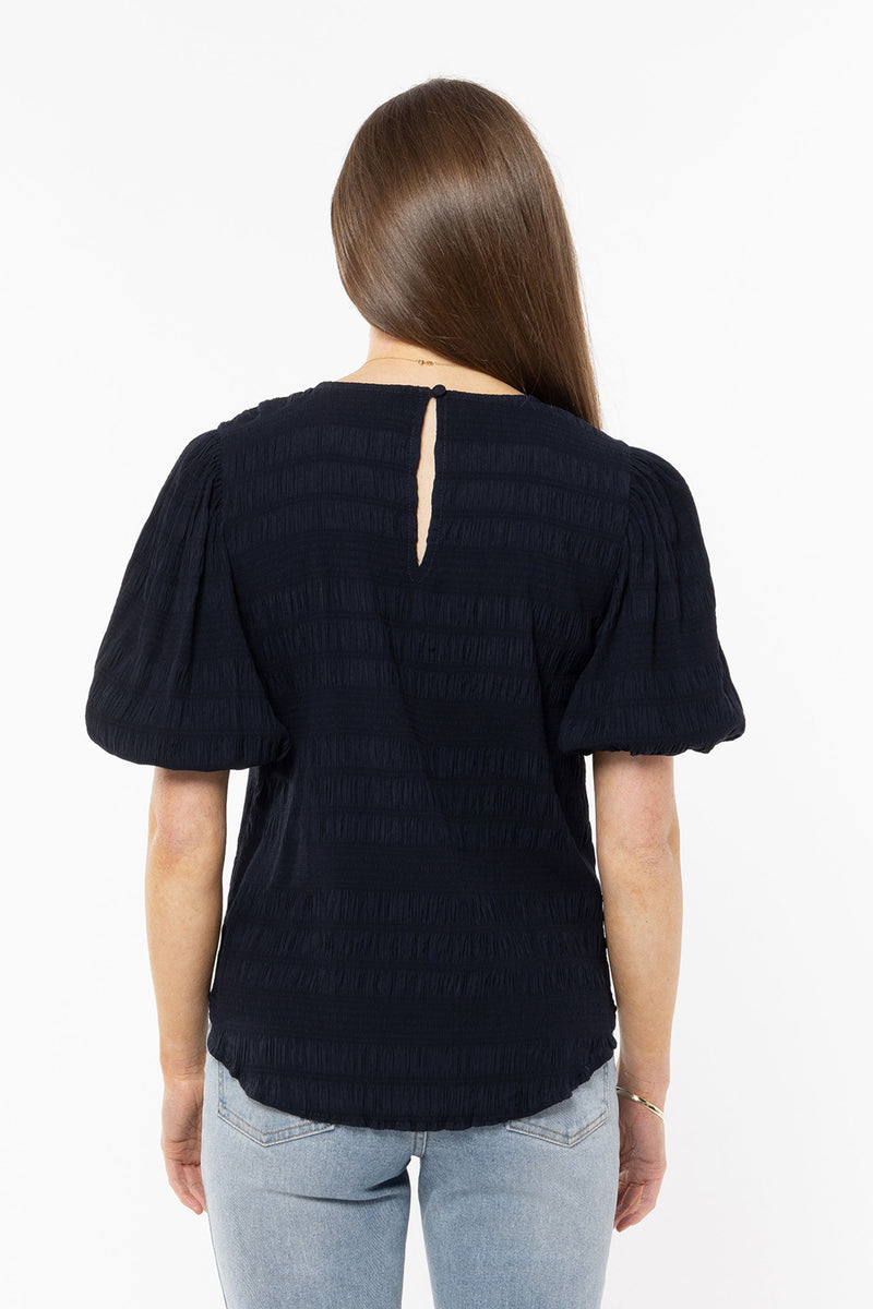 Carefree Top - Navy