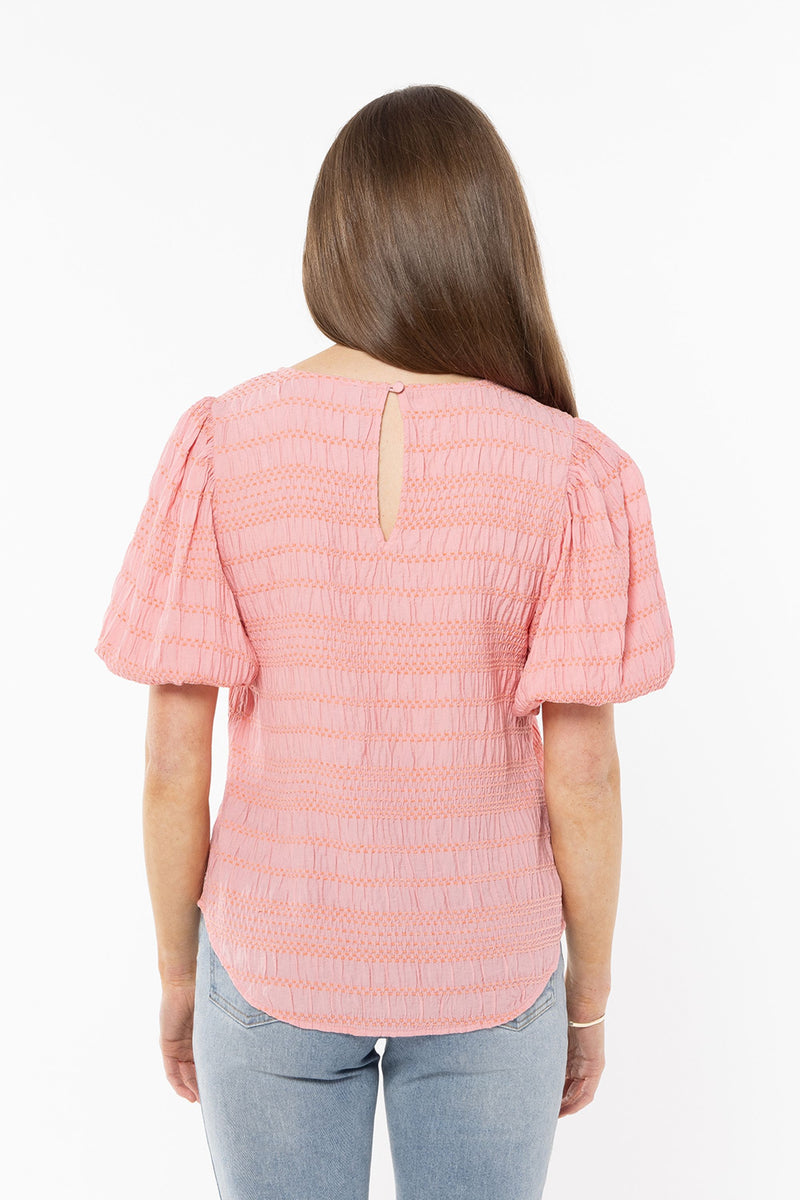 Carefree Top - Coral