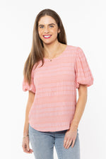 Carefree Top - Coral