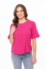 Carefree Top - Hot Pink