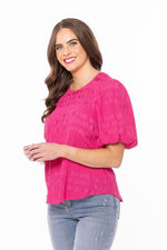 Carefree Top - Hot Pink