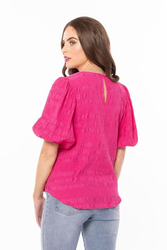 Carefree Top - Hot Pink