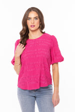 Carefree Top - Hot Pink