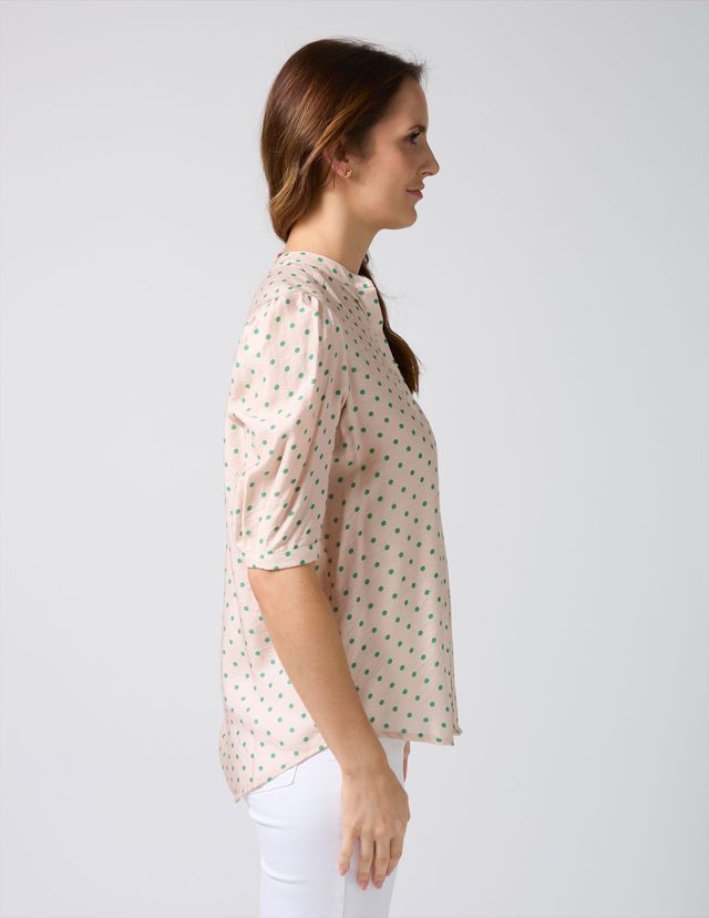 Cassie Blouse - Peppermint Pattie