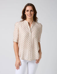 Cassie Blouse - Peppermint Pattie