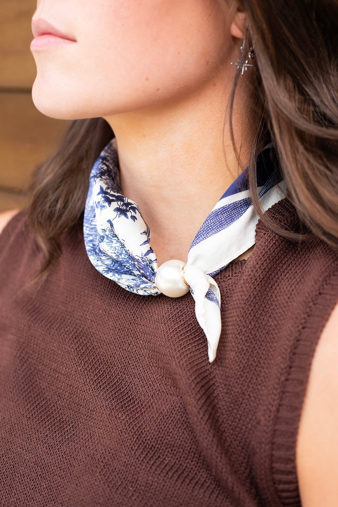 Pearl Fastern Neck Tie - Churchill