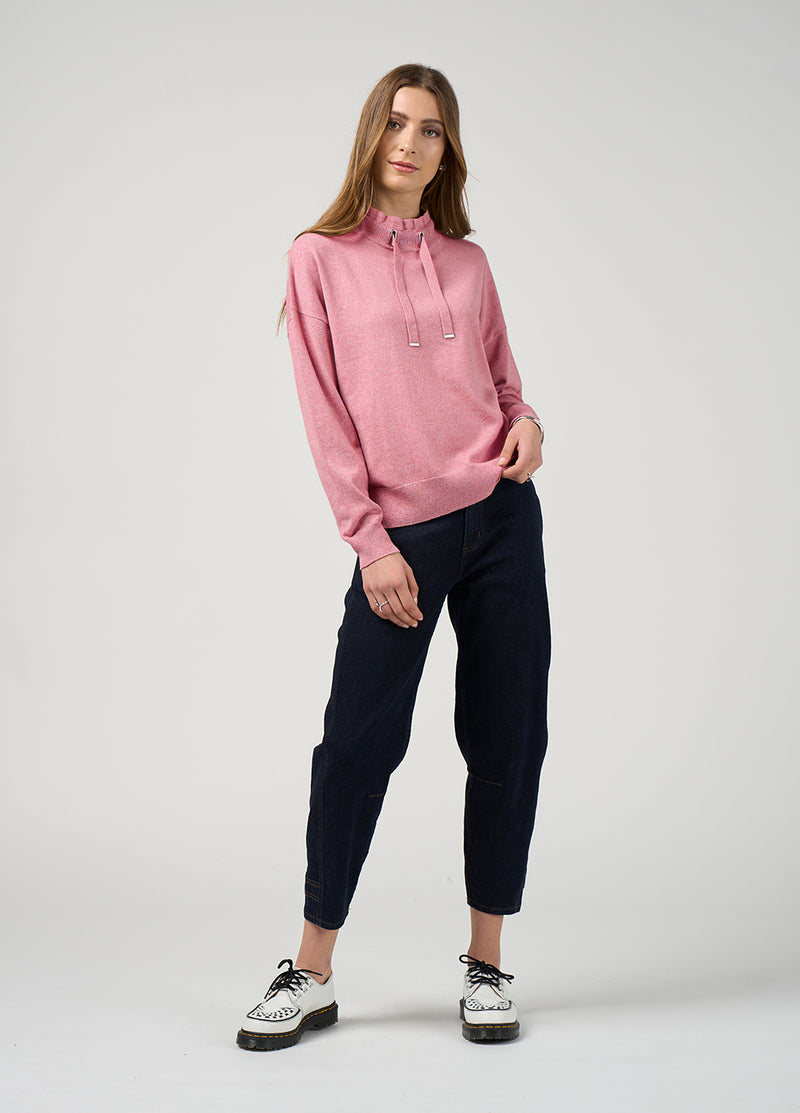 Circuit Sweater - Rose - Girl Next Door Fashion