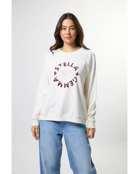 Classic Sweat - Cream/Burgandy