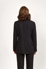 Clementime Blazer - Black/Oat