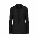 Clementime Blazer - Black/Oat