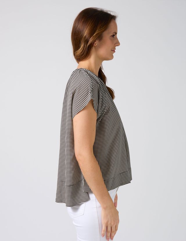 Clio Blouse - Fish Scale