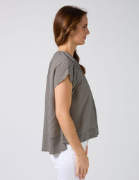 Clio Blouse - Fish Scale