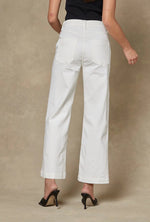 Cody Kick Flare Trouser - Ivory