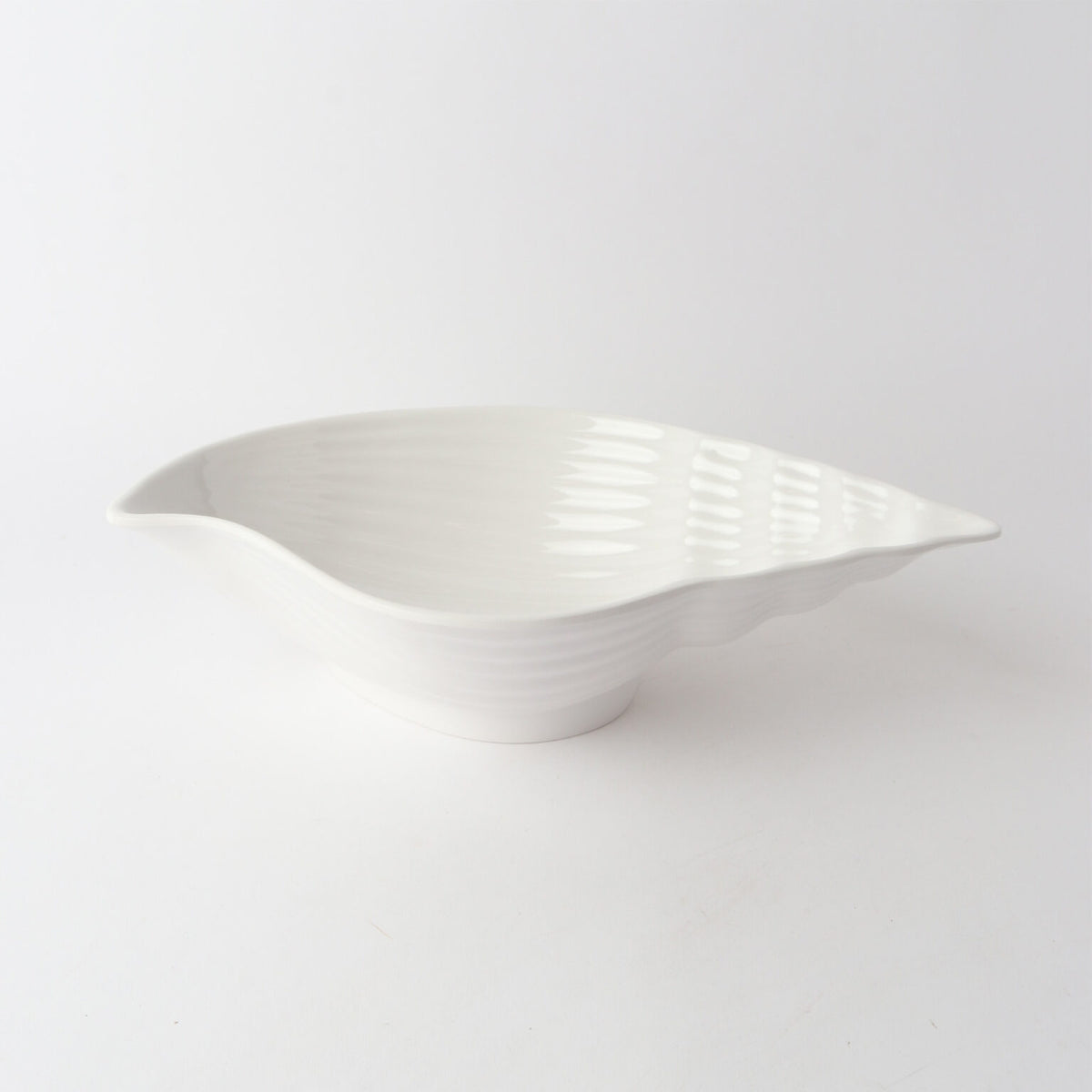 Melamine Conch Shell 40cm White