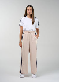 Contour Pant - Stone/Navy