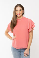 Sunshine Top - Coral