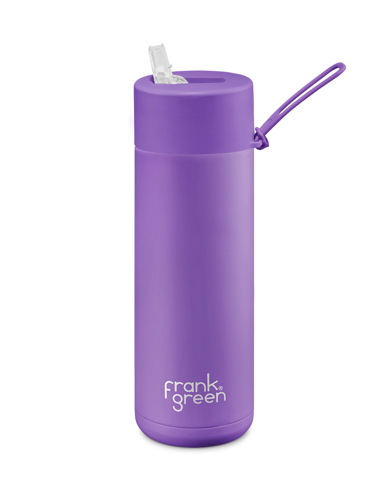Ceramic Reusable Bottle - Cosmic Purple 20oz 595ml