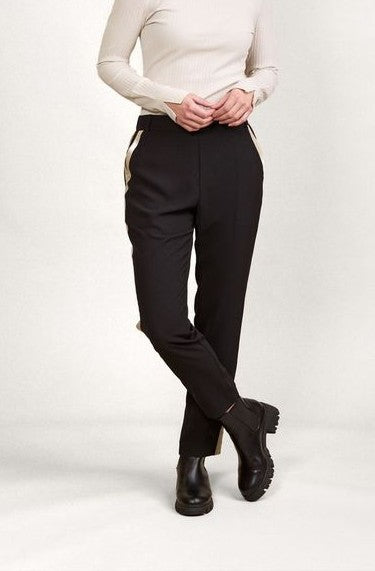 Crew Pant - Black/Oat