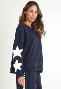 Saskia  Sweatshirt/ Navy
