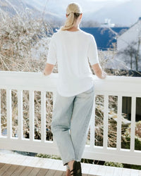 Ruby Tee / White