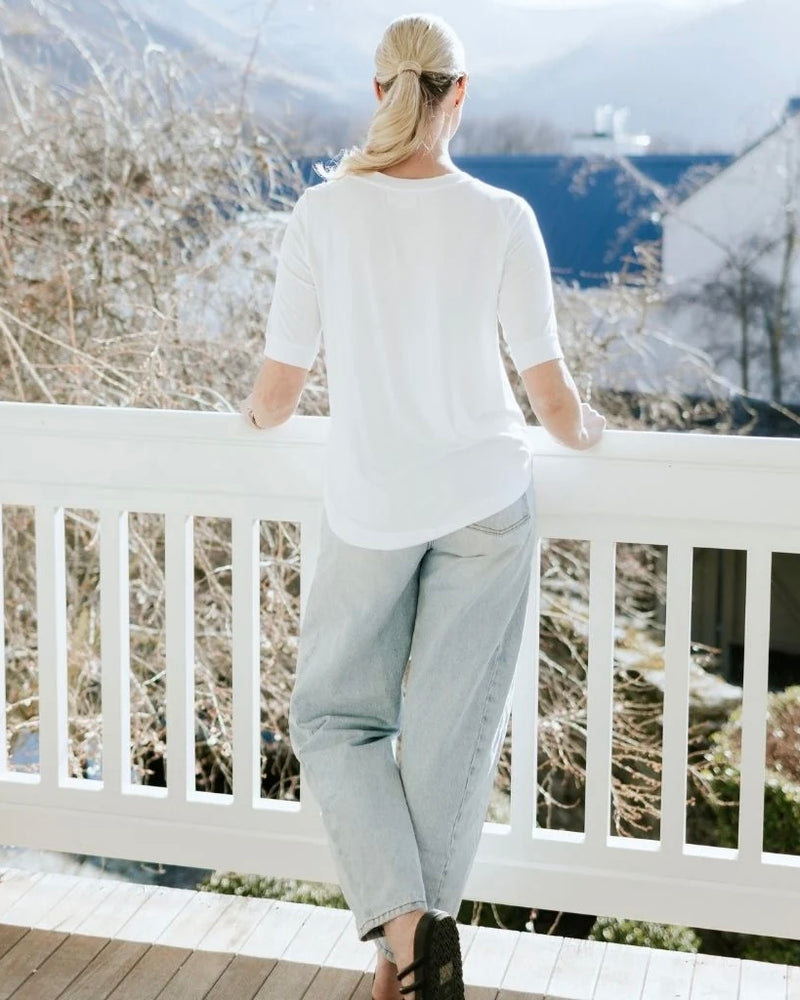 Ruby Tee / White