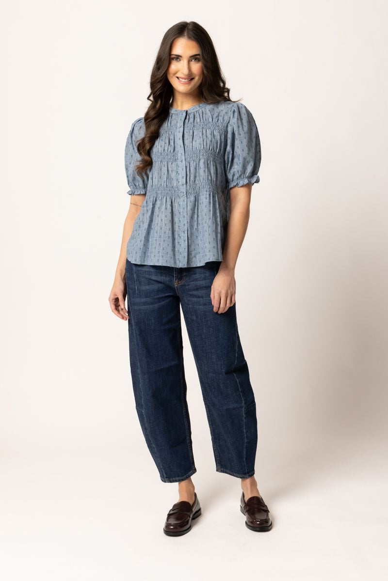Bonita Top / Denim Shimmer