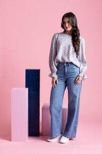 Patti Top / Sky Petal - Girl Next Door Fashion