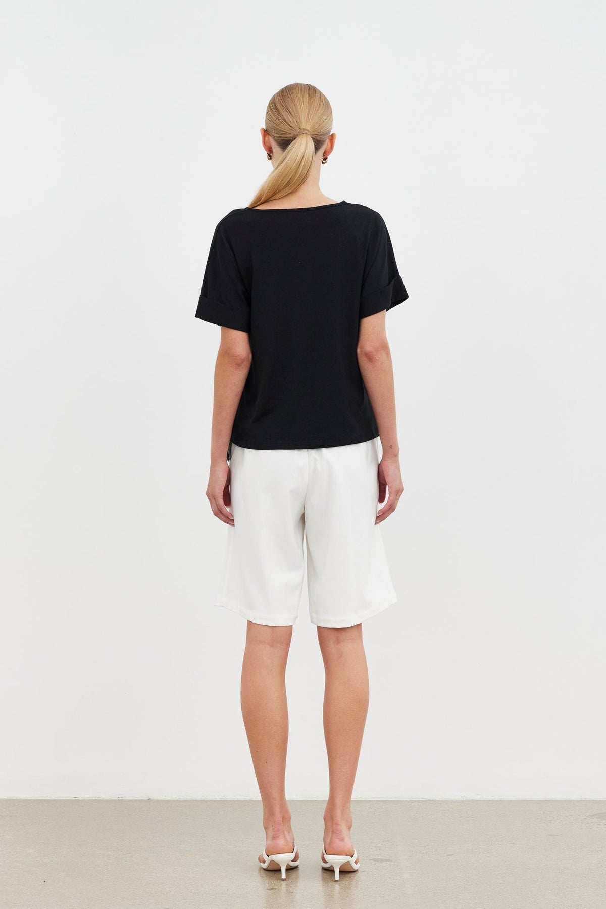 Zenith Tie Top - Black