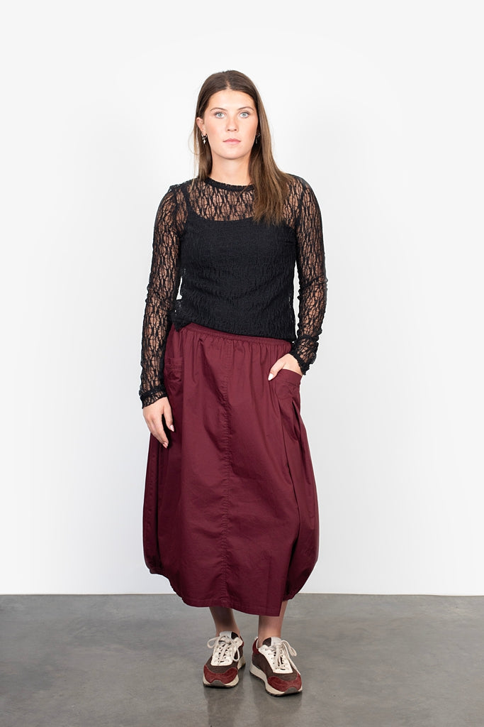 Cyrus Skirt - Merlot