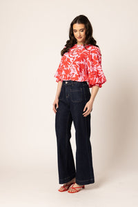 Fleur Top / Pink Lady