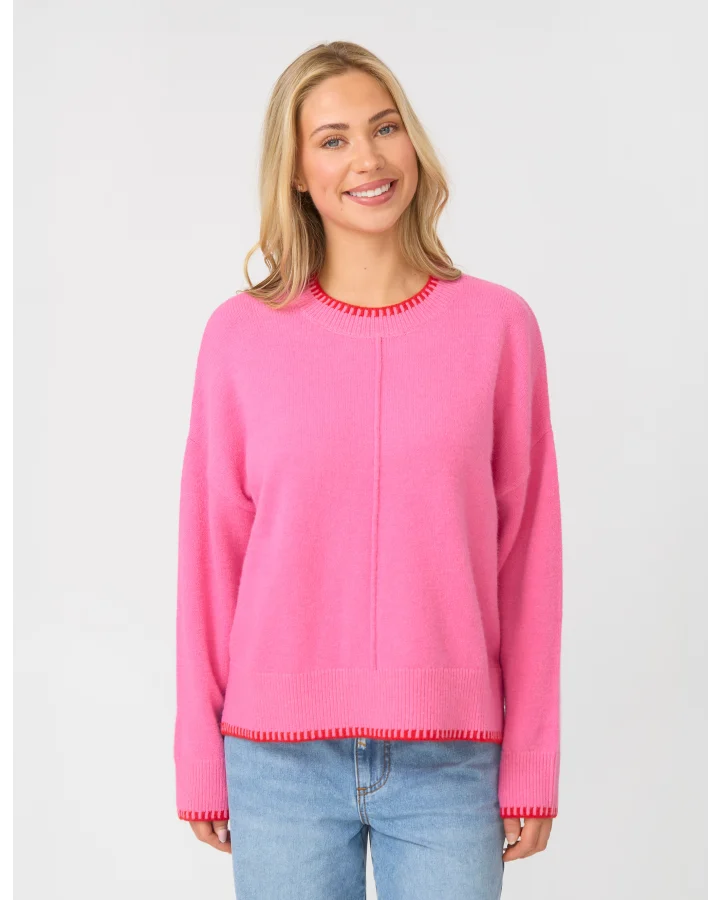 Briar Jumper / Pink Red