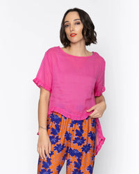Tanya Top / Hot Pink