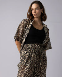 Piza Shirt / Zebra Print